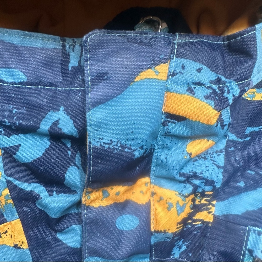 Columbia Whirlibird II Interchange Jacket Blue & Orange Camo Size 7 - Picture 5 of 16